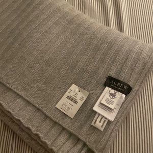 New with tags J Crew cashmere scarf